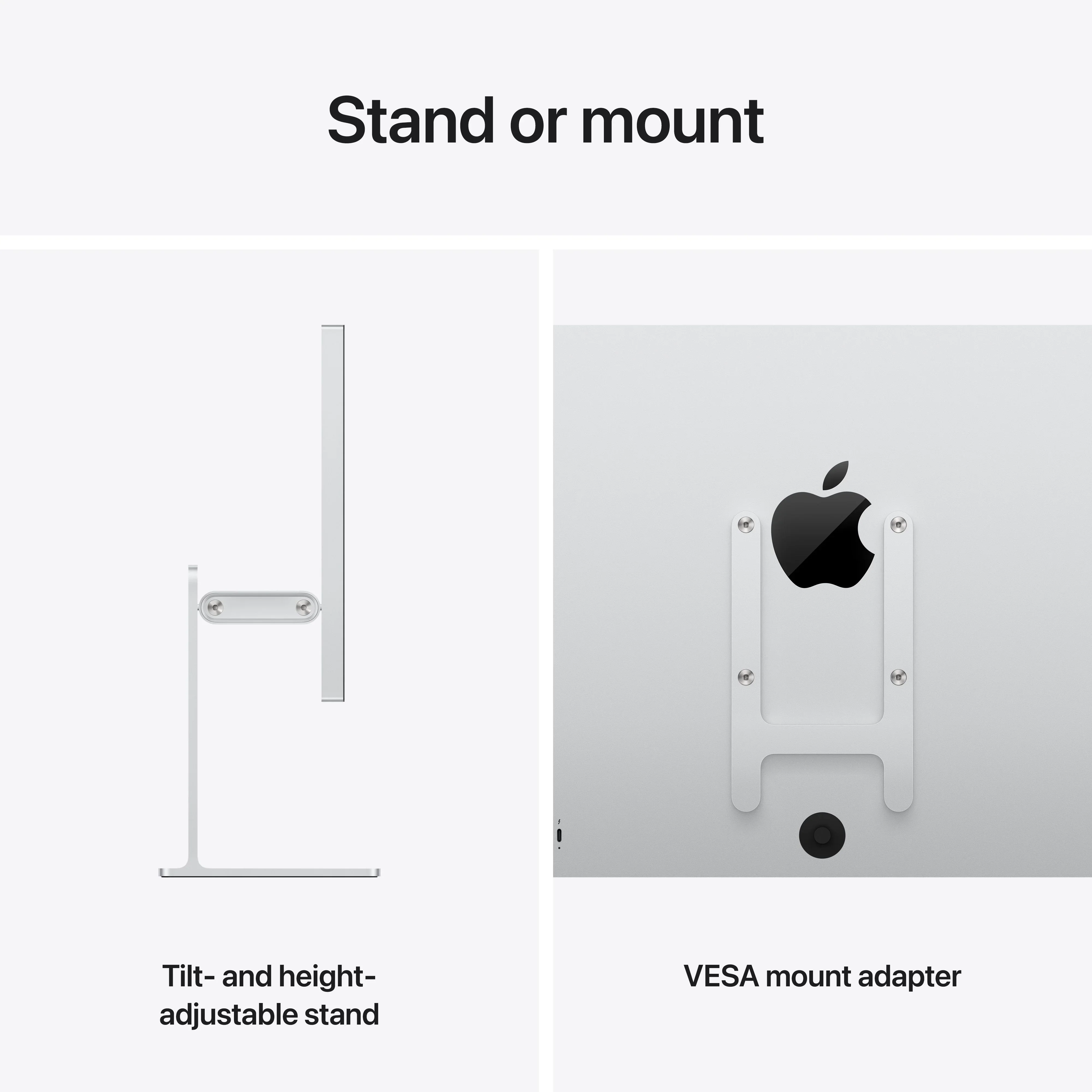 Monitor Studio Display XDR, Sticlă nano-texturată, Suport reglabil pe înclinare și înălțime - Image 7