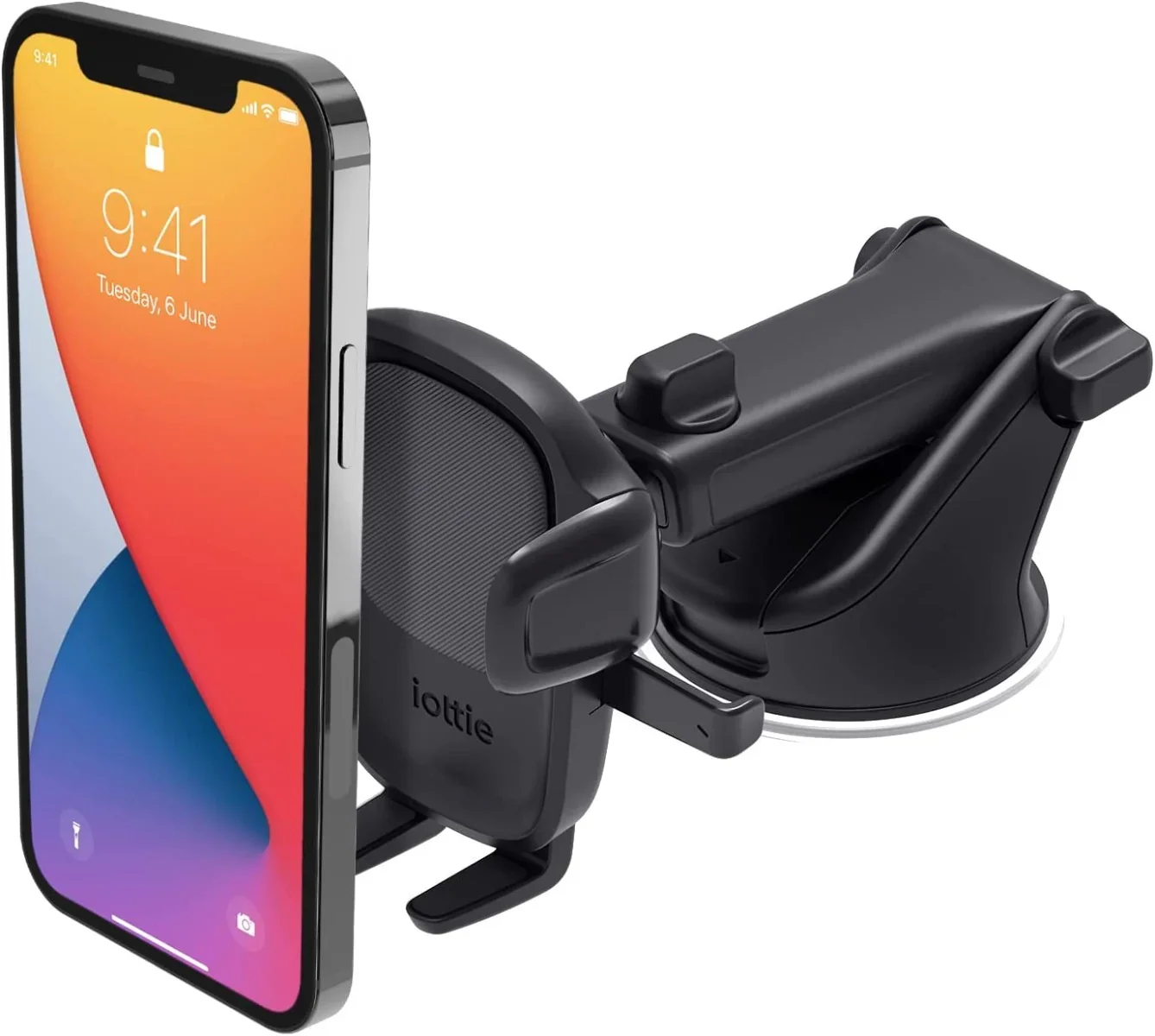 Suport auto universal iOttie Easy One Touch 5 Dash / Windshield Mount Negru