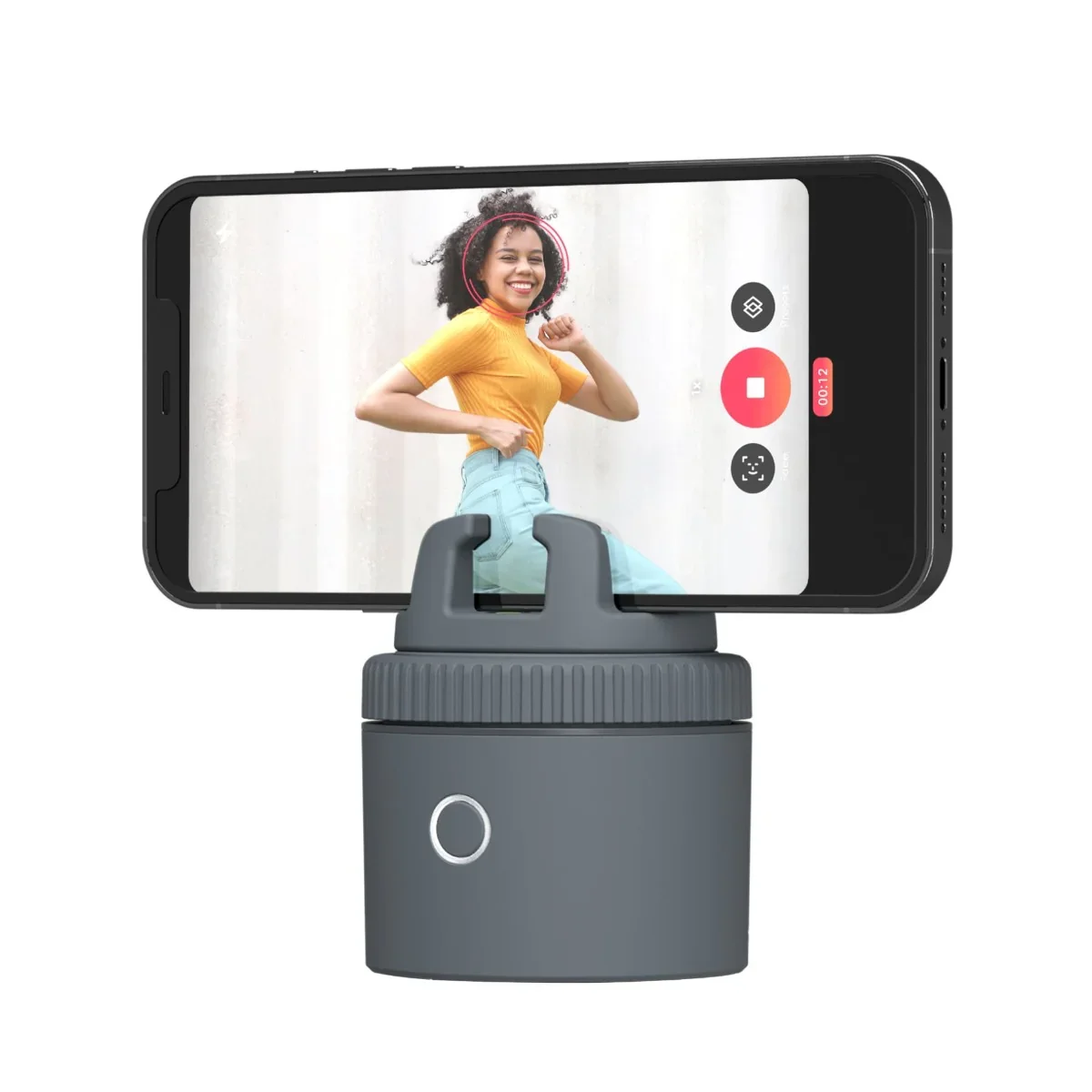 Suport cu functie de selfie stick Pivo Pod Lite Gray - Image 4