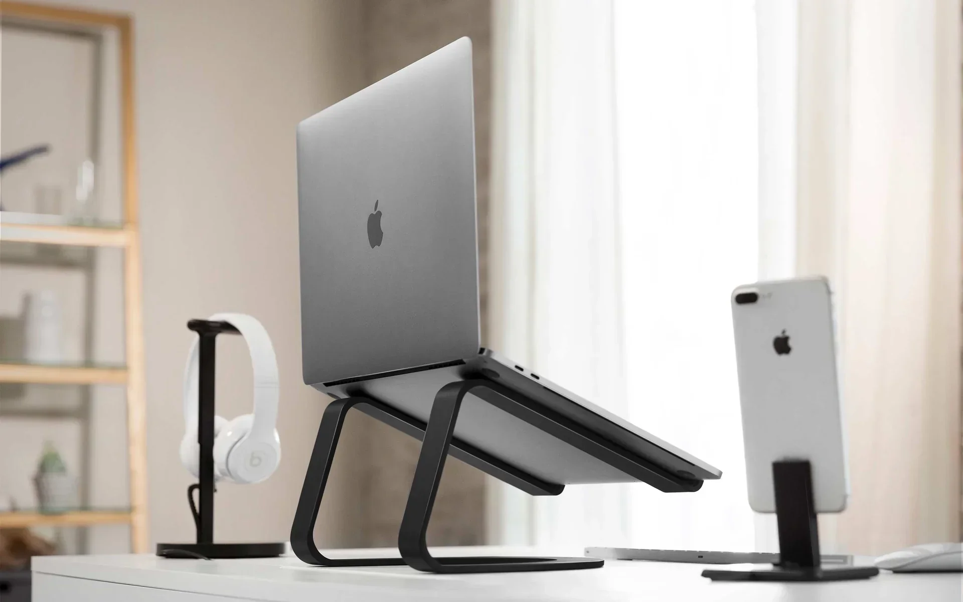 Suport Twelve South Curve pentru MacBook si laptopuri, Negru - Image 5