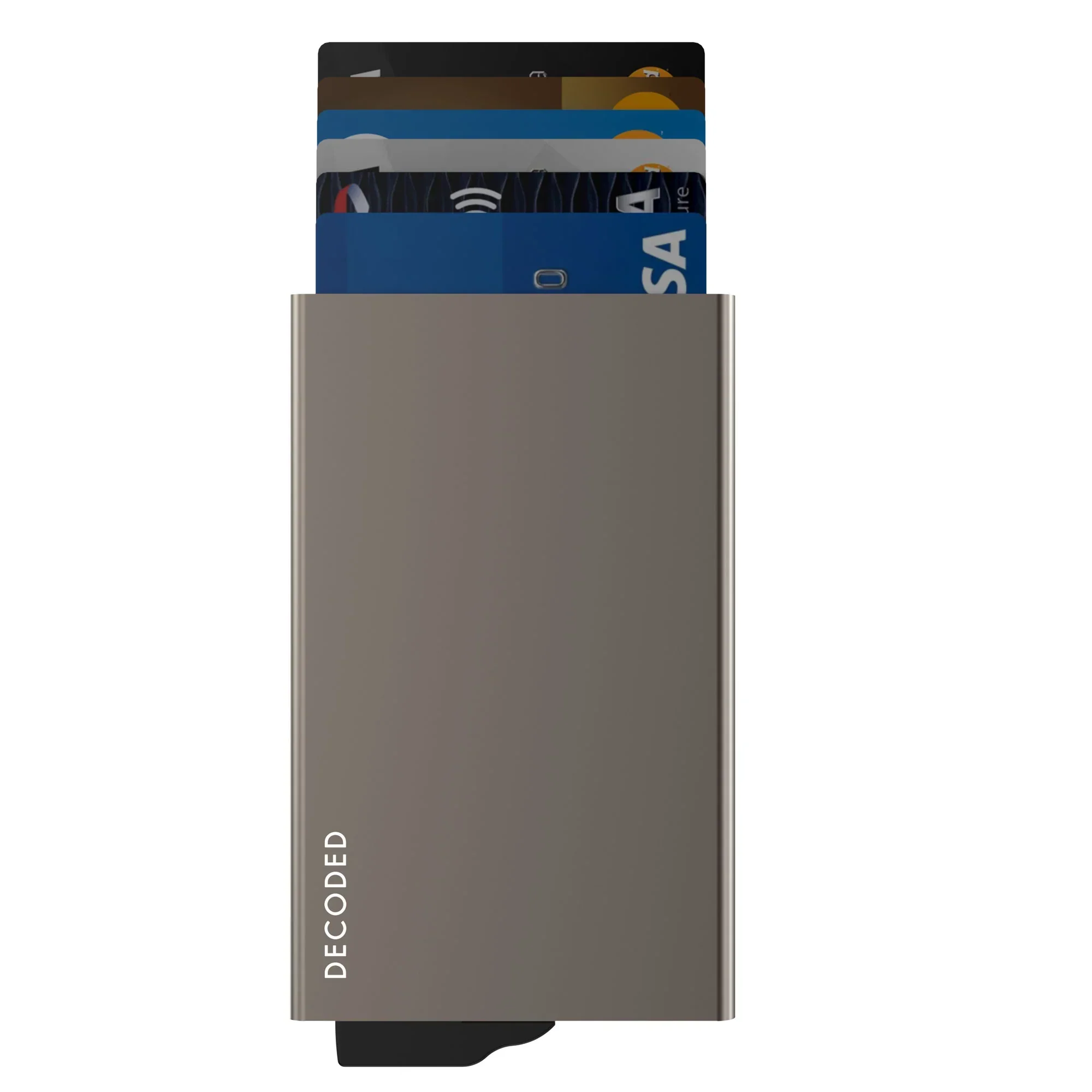 Suport magnetic de carduri DECODED, Gri - Image 3