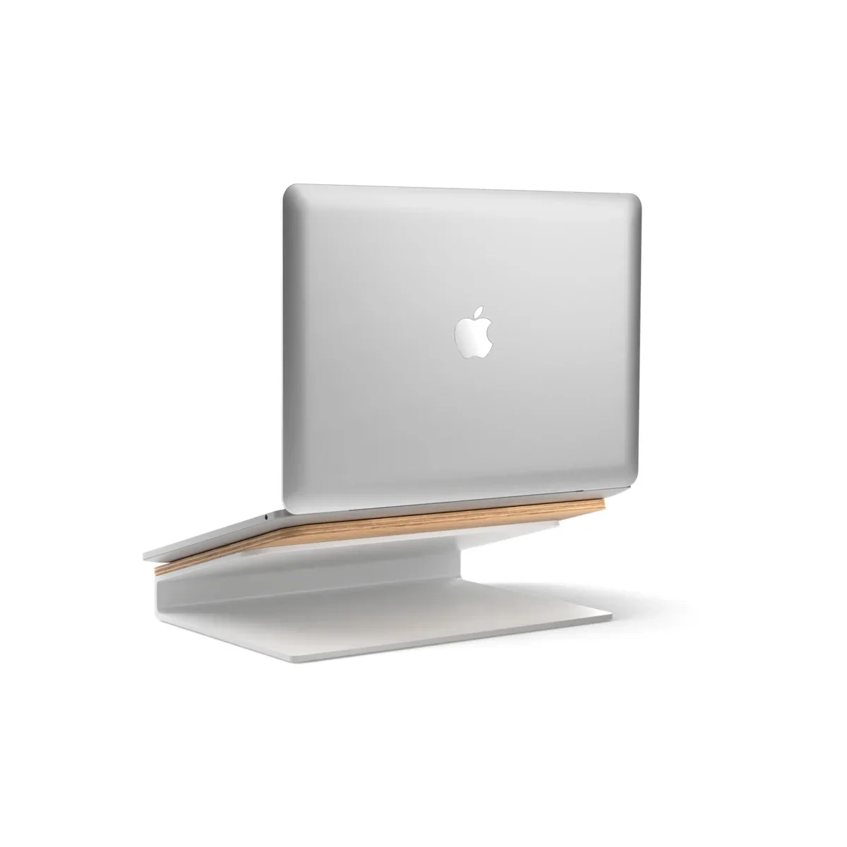 Suport Woodcessories pentru laptop Oat/White - Image 6
