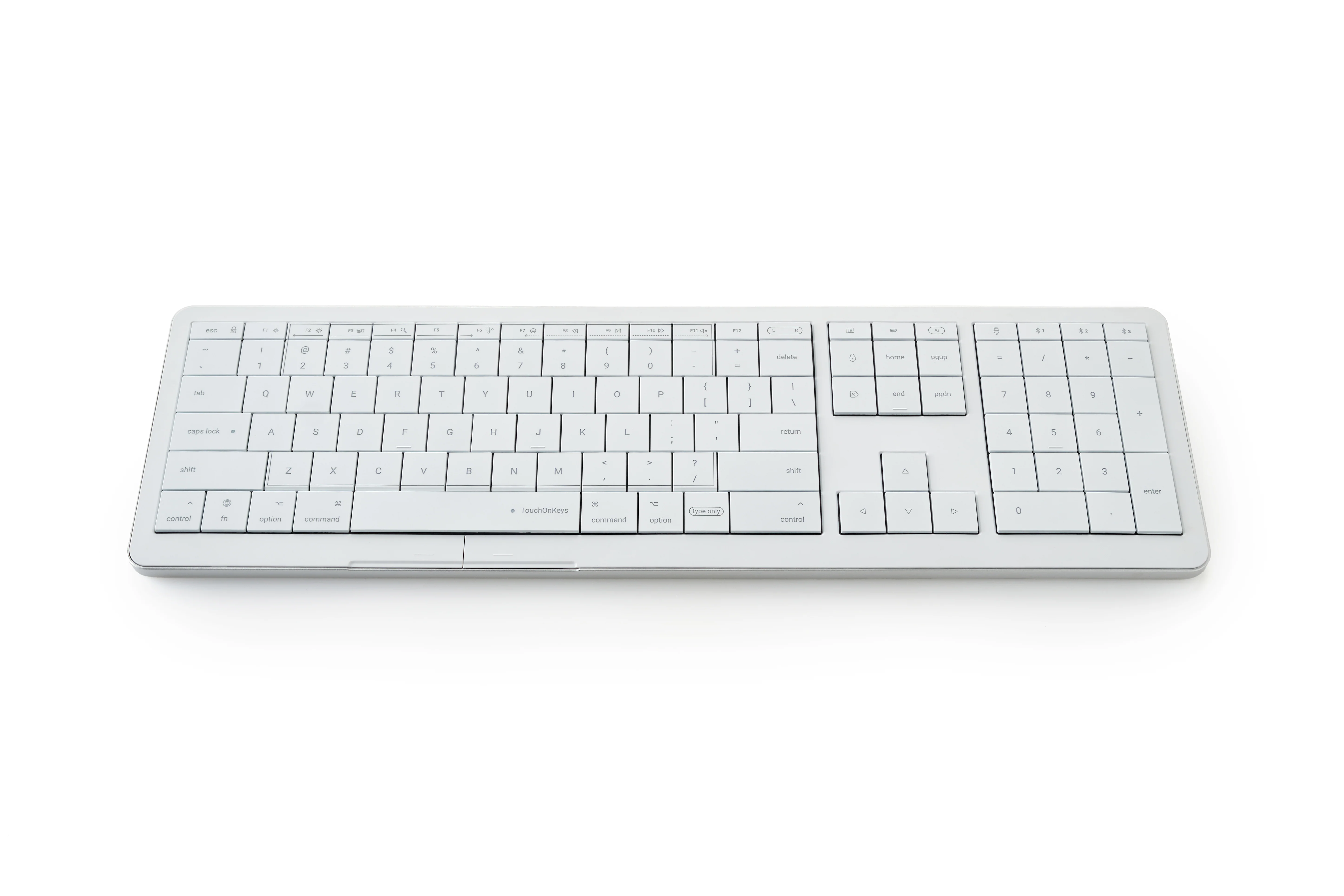 Tastatura CLEVETURA CLVX 1, Touchpad integrat, RGB, Alb - Image 3
