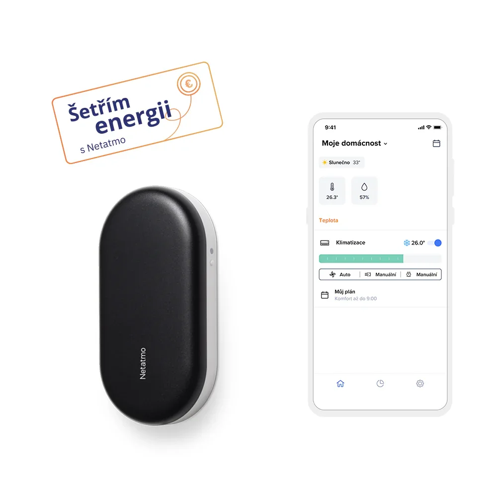 Telecomandă universală inteligentă pentru aparat aer condiționat NETATMO Smart AC Controller - Image 2