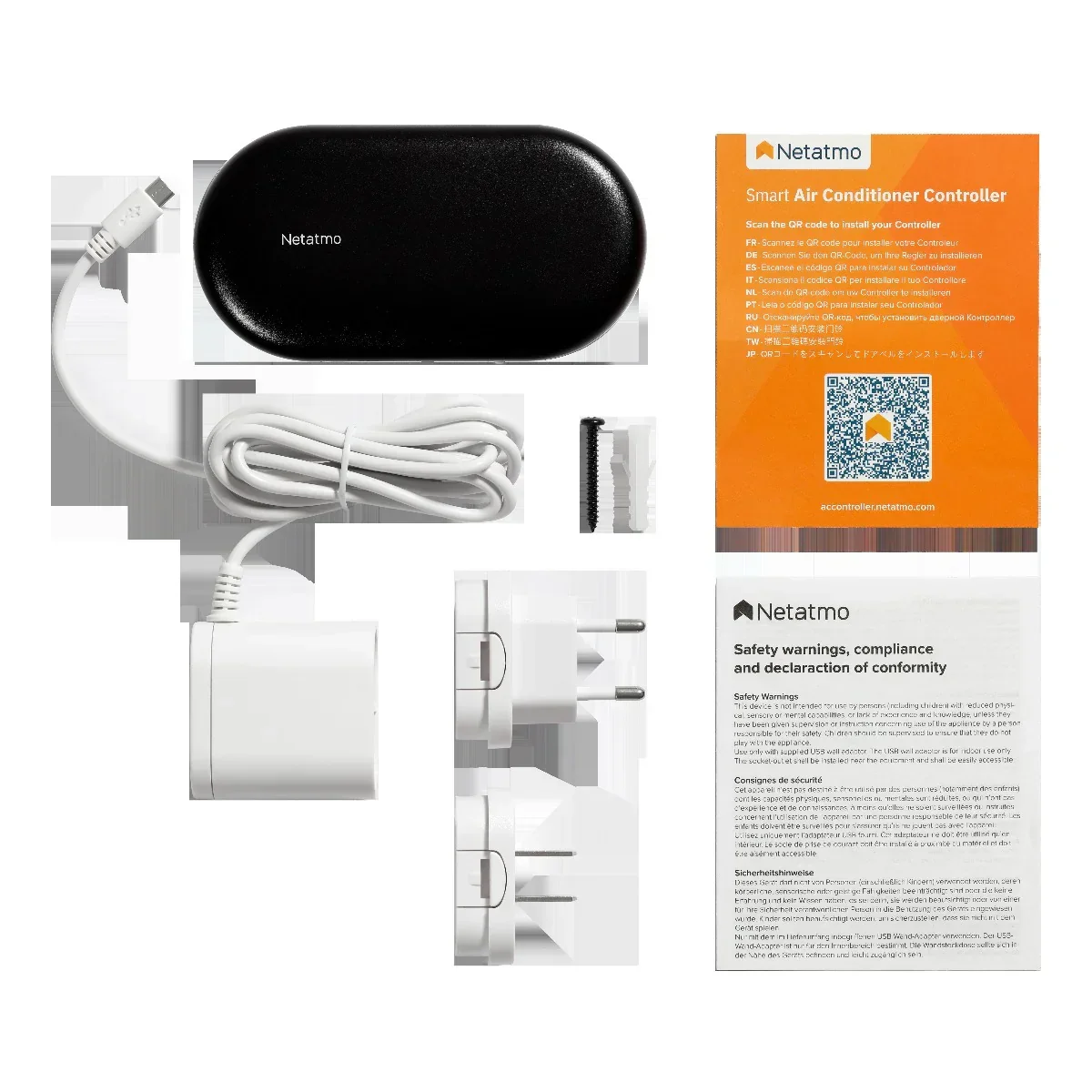 Telecomandă universală inteligentă pentru aparat aer condiționat NETATMO Smart AC Controller - Image 4