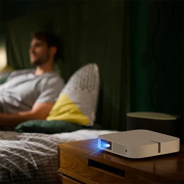 Videoproiector XGIMI Elfin 1080p, Android TV, 800 ANSI lumeni, difuzoare Harman Kardon Incorporate, focalizare automata, WiFi, Bluetooth - Image 5