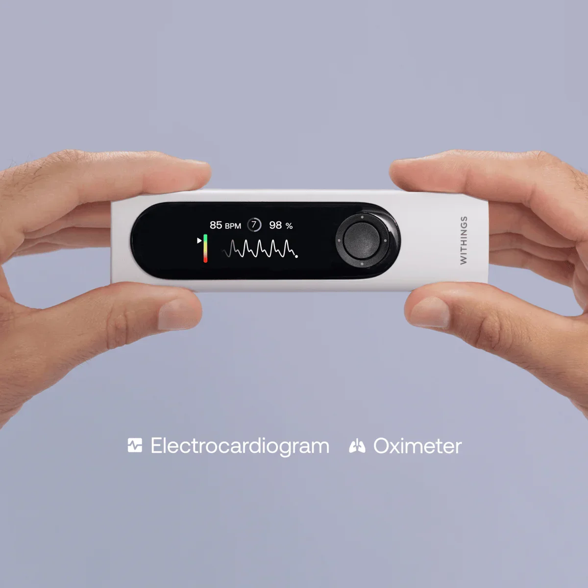 Withings Beam-O - Dispozitiv MultiScan 4 in 1 de evaluare a sanatatii (termometru, EKG, SPO2, stetoscop digital) - Image 5