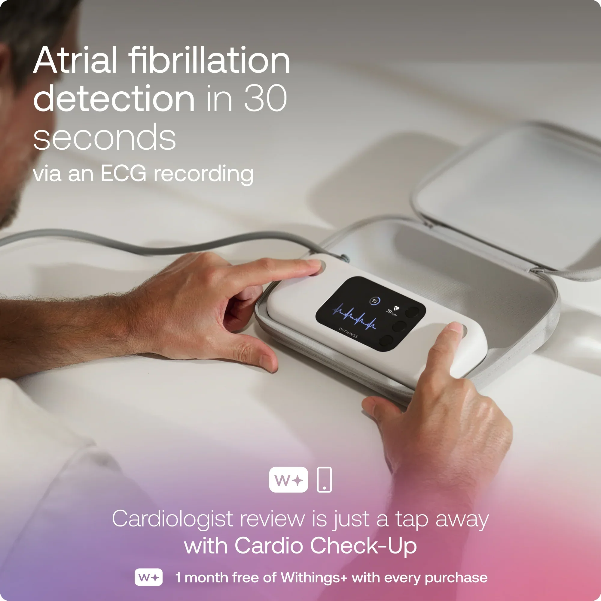 Withings Tensiometru inteligent cu ecran BPM Vision - Image 10