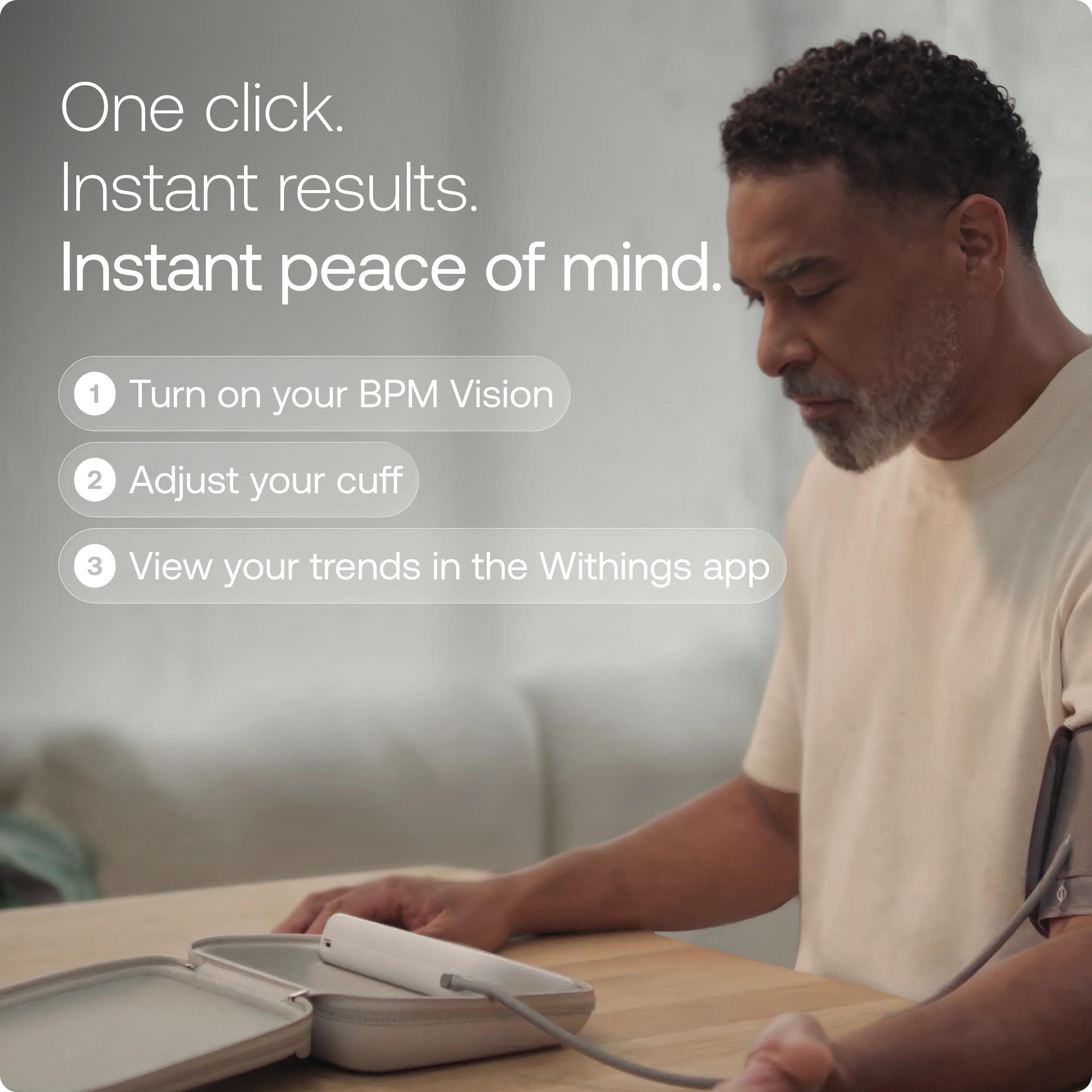 Withings Tensiometru inteligent cu ecran BPM Vision - Image 6