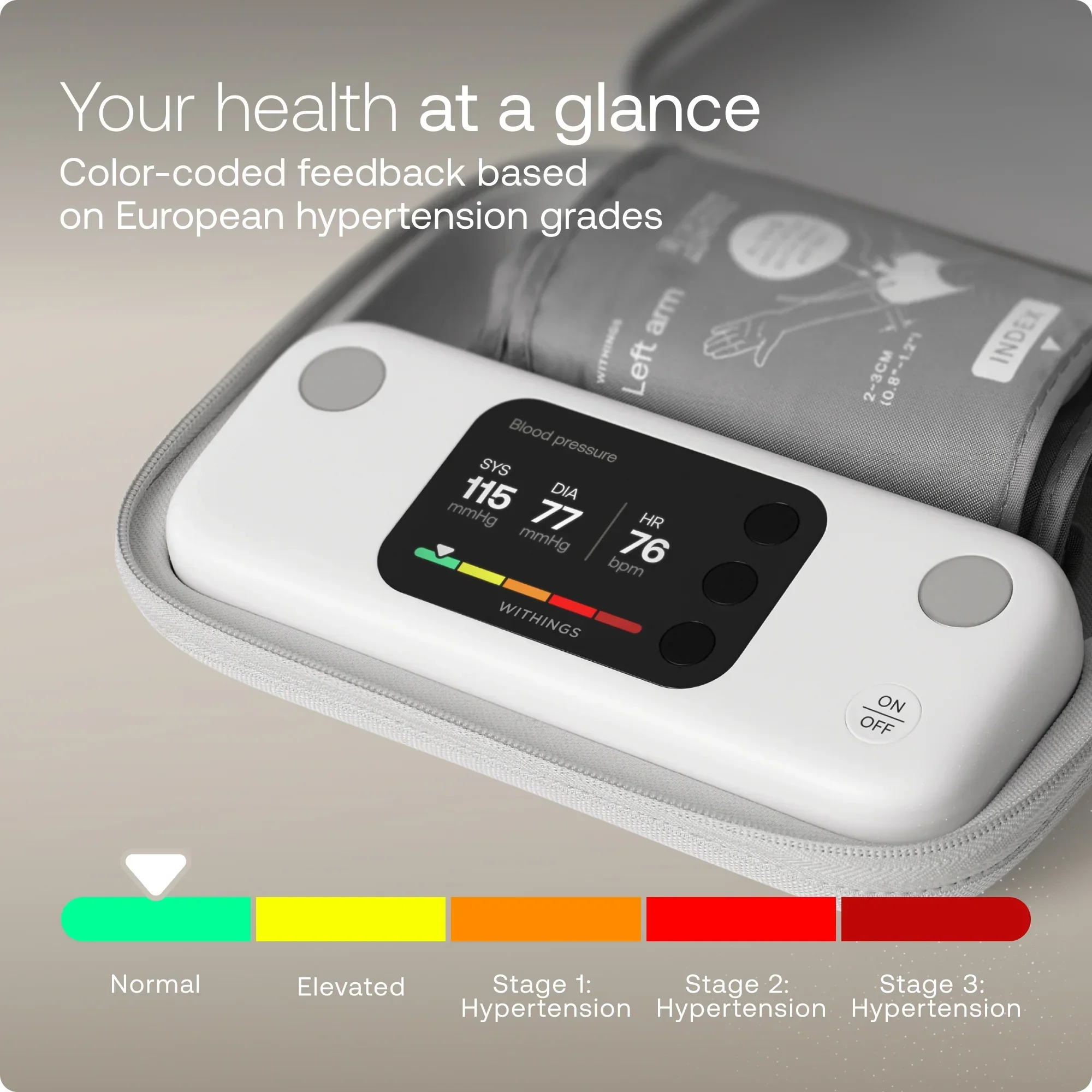 Withings Tensiometru inteligent cu ecran BPM Vision - Image 7
